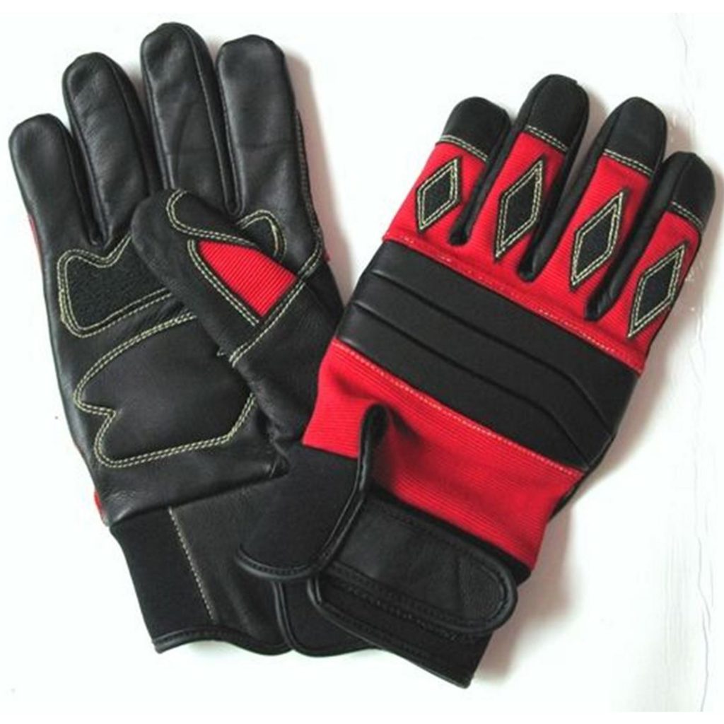 Leather / Kevlar® Firefighter Gloves with Hi Vis (ETF309V5) Eagle FR