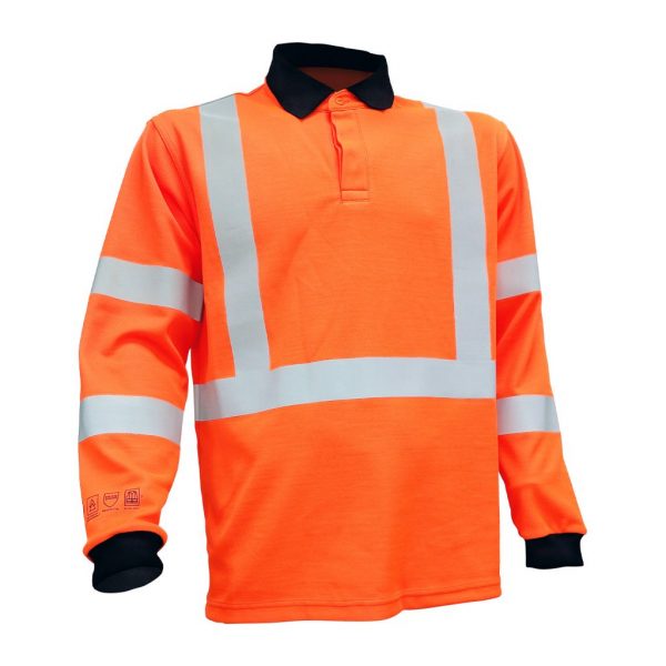 EagleARC+ ARC Flash Hi Vis RIS TOM Polo Shirt (ETF332OA)