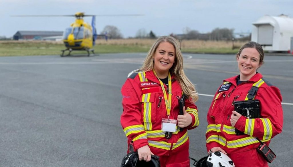 NWAA staff in Eagle FR flight gear.