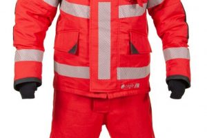 Eagle Falcon Red Fire Suit